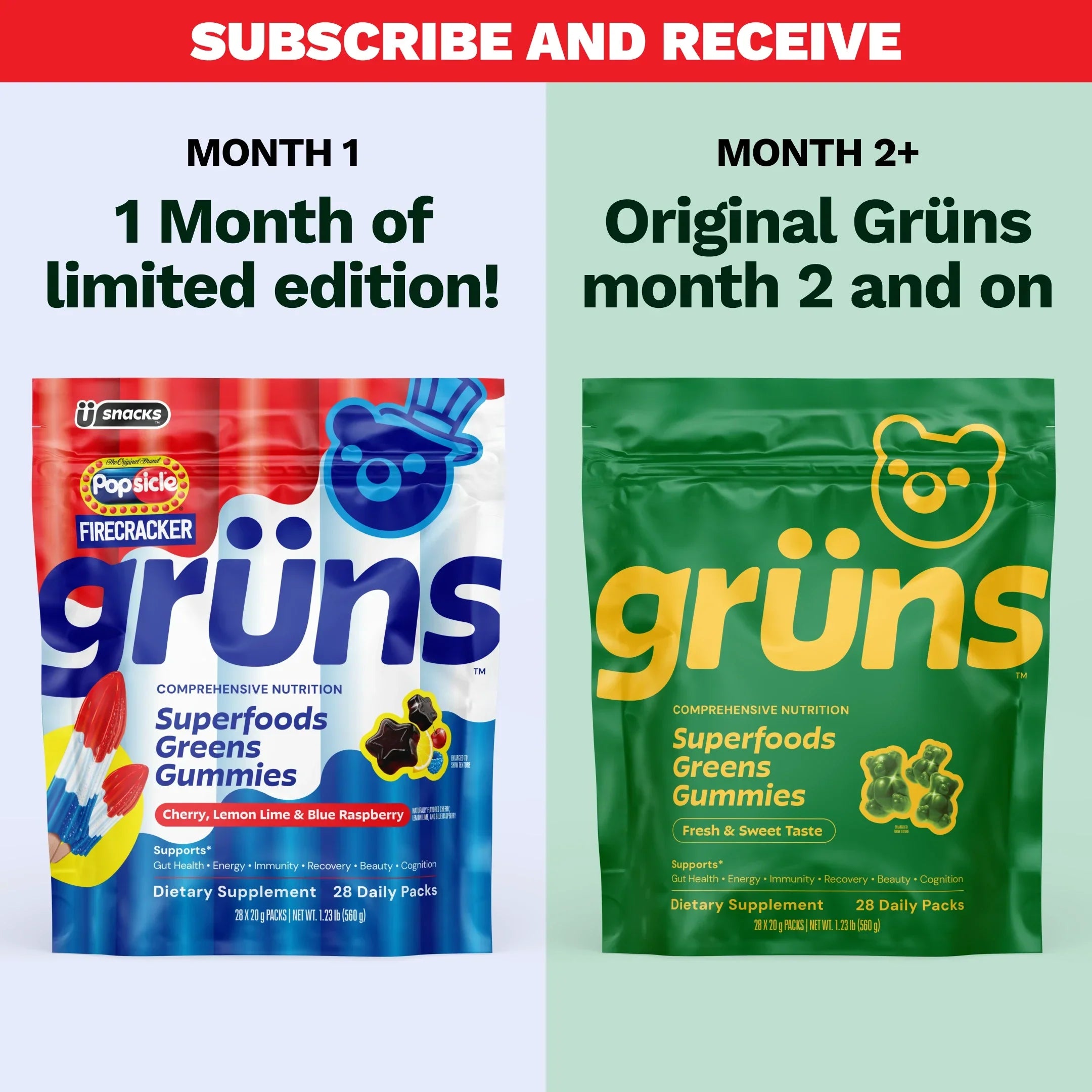 Popsicle® Firecracker Grüns - Seasonal Pick