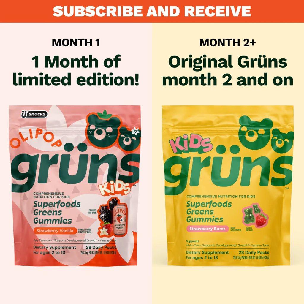 Grüns Kids OLIPOP® - Bright Routine